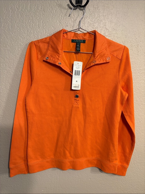 Ralph Lauren Tops - Ralph Lauren Orange Button-Down size medium new long sleeve